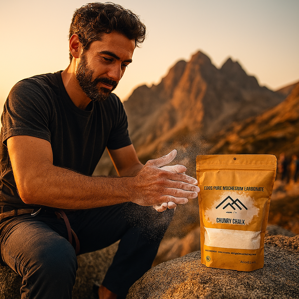 Magnesio Chunky Chalk Eskotin – 400 g | Máximo Agarre para Escalada en Roca, Boulder y Rocódromo