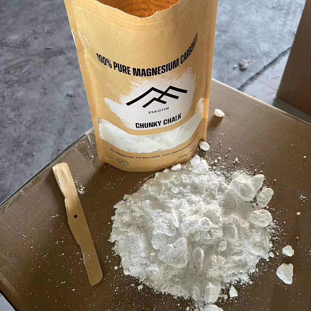 Magnesio Chunky Chalk Eskotin – 400 g | Máximo Agarre para Escalada en Roca, Boulder y Rocódromo